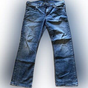 Silver Jeans Company, Zac, relaxed straight, men W36 L32, great condition